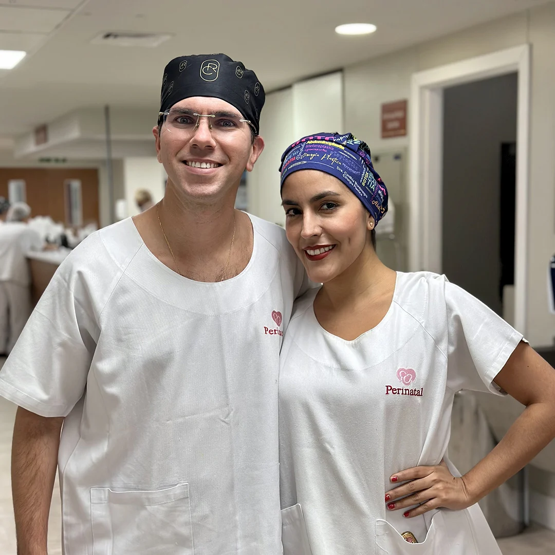 Dra. Cynthia Montenegro en Observership de Rinoplastia con el Dr. Carlos Roxo, Rio de Janeiro, Brasil, 2022-2023