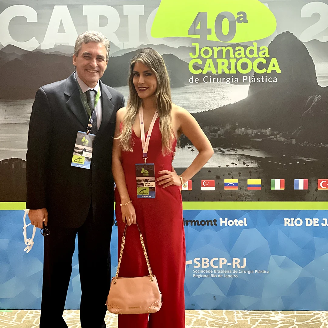 Dra. Cynthia Montenegro en Fellowship de Cirugía Plástica y Cosmiatria con el Dr. Alberto Caldeira, Rio de Janeiro, Brasil, 2020-2021